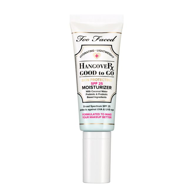 too faced hangover good to go spf 25 moisturizer